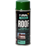 Aerozoliniai dažai stogo dangai INRAL ROOF SPRAY, samaninė (RAL6005), 400ml