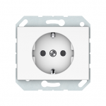 Ki&scaron;tukinis lizdas su įžeminimu VILMA Express Classic XP500, 1 ki&scaron;tukas balta sp.