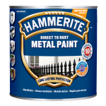 Metalo dažai HAMMERITE Smooth Finish, 250ml sidabrinė sp.