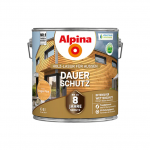 Medienos impregnantas ALPINA Dauer Schutz, 4l oregono pu&scaron;ies sp.