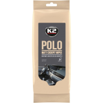 Drėgnos servetėlės K2 POLO MAT prietaisų skydeliui