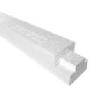 Langų montavimo profilis SOUDAL MTF B, 85x100x1200mm balta sp.