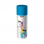 Aerozolinė emalė BIODUR Universal, 400ml &scaron;viesiai mėlyna sp. RAL5015