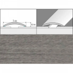 Klijuojamas grindų sujungimo profilis EFFECTOR A03, 180 x 3 x 0,5 cm, topaz ąžuolo sp.