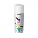 Aerozolinė emalė BIODUR Universal, 400ml balta matinė sp. RAL9010
