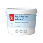 Vidaus lubų dažai TIKKURILA Anti-reflex White 2, 3l balta sp.