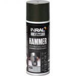 Aerozoliniai dažai INRAL Decor Hammer, 400ml antracito sp.