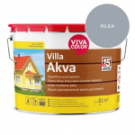 Dažai medienai VIVACOLOR Villa Akva 7040, 9l &scaron;viesiai pilka sp.
