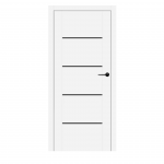 Durų varčia ERKADO Laurencja1 K80N, balta sp.