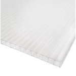 Polikarbonatas kanalinis PC DUAL, 1050x2000x10 mm