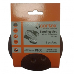 &Scaron;lifavimo diskelis CORTEX P100, 125mm 5 vnt.
