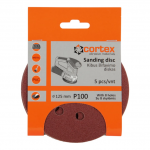 &Scaron;lifavimo diskelis CORTEX P100 8 skylės, 125mm 5vnt.