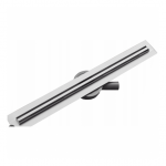 Metalinis du&scaron;o latakas BIELBET Slim, 80cm juoda sp.