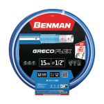 Laistymo žarna BENMAN Grecoflex, 1/2" 15m mėlyna sp.