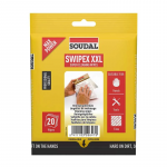 Drėgnos servetėlės SOUDAL Swipex 20 XXL, 20vnt