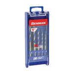 Universalių grąžtų rinkinys BENMAN Multi Construction, 5vnt