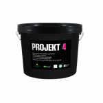 Sienų ir lubų dažai PROJEKT 4 A bazė, 2,7l balta sp. matiniai
