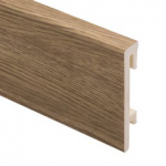 PVC grindjuostė BRAVO 80, 80x16mm 2,4m Desert Oak
