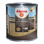 Lazūra medienai ALPINA Aqua Holzlasur, 10l rie&scaron;utmedžio sp.
