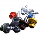 Savisriegiai į metalą 4,8x19 RAL 9010 RR20