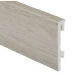 PVC grindjuostė BRAVO 80, 80x16mm 2,4m Dacota Oak