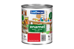 Akrilinė emalė LUXDECOR, 0,75l raudoni karoliai