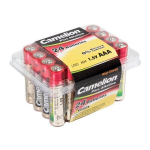 Elementai CAMELION Alkaline LR03 AAA, 24vnt
