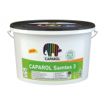 Lateksiniai dažai CAPAROL Samtex 3 New B1, 2,5l balta sp.