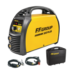 Inverterinis suvirinimo aparatas FF GROUP DWM 160 Plus, TIG / MMA