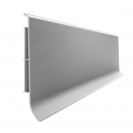 Grindjuostė PVC LINELA, 200 x 8 x 1,6 cm, sidabrinė sp. (411)