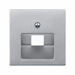 Dangteliai M-Pure decor : Dangtelio tipas - 2x RJ45, Spalva - Antracito