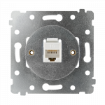 Duomenų lizdas VECTIS elektros jungiklių serijai : TV / SAT / RJ45 lizdas - USB kroviklis