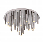 Plafonas ORGANIC 33x1 CHROM, DIM : Spalva - Chromo