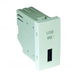 USB lizdas Efapel : Spalva - Aliuminio
