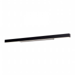 Sieninis &scaron;viestuvas LINEAR IP44 BLACK , 36W 4000K DIM : Spalva - Juoda
