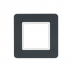 Rėmeliai Berker Q.7 : Rėmelio tipas - Keturvietis, Spalva - Balta