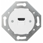 Baltas HDMI lizdas : Spalva - Balta