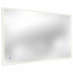 Ap&scaron;viestas veidrodis 118x74 cm, IP44, DIM : Spalva - Balta