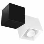 Plafonas OPTIK BIANCO 2 : Spalva - Juoda/Balta