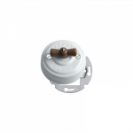 Dviejų grupių jungiklis : Rankenėlės medžiaga - LLinas - Lakuotas bukas