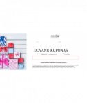 50&euro; Dovanų kuponas