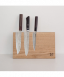 Ažuolinis magnetinis peilių stovas