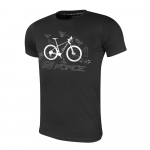 Mar&scaron;kinėliai FORCE Cool Bike (juodi) M