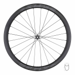 Priekinis Ratas road F TEAM SP CARBON DISC 40 clincher