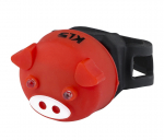 Galinis žibintas KLS Piggy (raudonas)