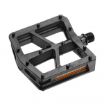 Pedalai FORCE Edge (nailonas/stiklo pluo&scaron;tas, juodi)