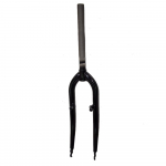 Priekinė kieta &scaron;akė 24" MTB, plieninė, 22.2mm (juoda)