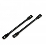 Galinės dviračio bagažinės tvirtinimo plok&scaron;telės 160mm, 2 vnt.