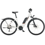 Elektrinis KTM Macina CROSS P510 9G 28" dydis 17" (43cm) (balta/oranžinė)