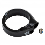 RockShox amortizatoriaus užrakinimo žiedo korpusas // su skylėmis trosams